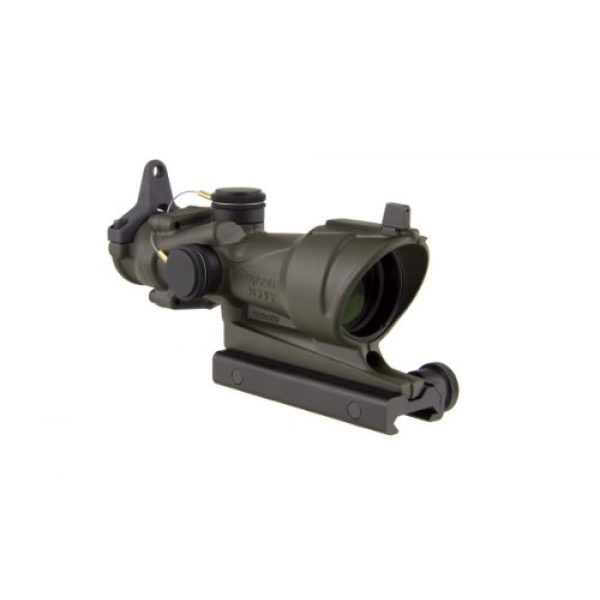 Trijicon Rifle Scope 1 Trijicon ACOG TA01-D-100318 4x 32 Tritium Only, Center Illuminated Amber Crosshair .223 Reticle Scope, OD Green