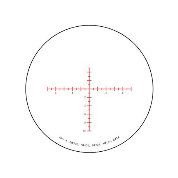 Trijicon Rifle Scope 5 Trijicon Tenmile First Focal Plane (FFP) Riflescope with Red/Green MRAD Precision Tree Reticle