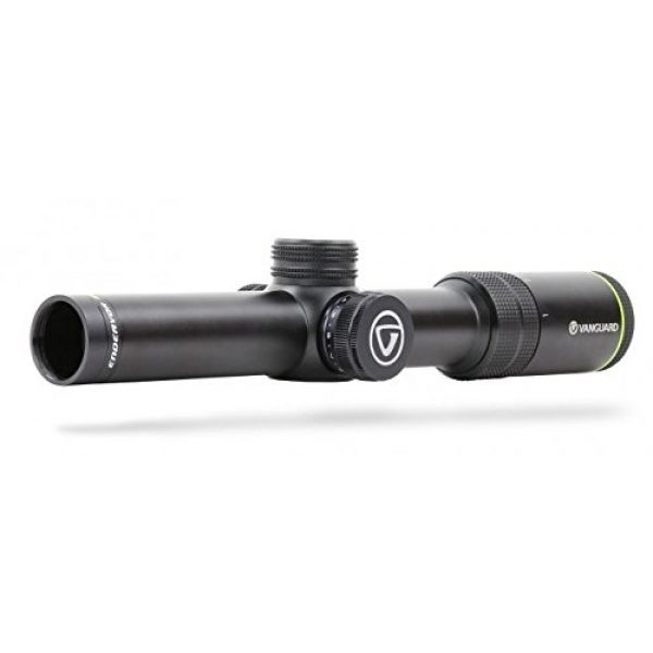 Vanguard Rifle Scope 2 Vanguard Endeavor RS VI 1-6x24 Riflescope, German 4 Reticle, Black, Endeavor Endeavor RS VI 1624G