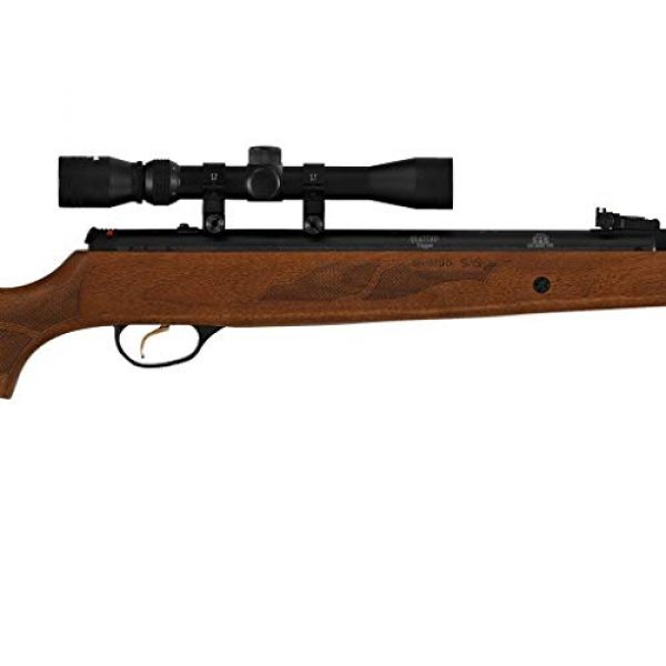Wearable4U Air Rifle 5 Hatsan Mod 95 Vortex Combo QuietEnergy QE Air Rifle, Walnut with Included Wearable4U 100x Paper Targets and Lead Pellets Bundle