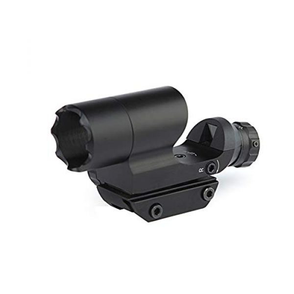 DJym Rifle Scope 2 DJym HD120 Shockproof Waterproof Red Dot Sight Riflescope (22MM Rail)