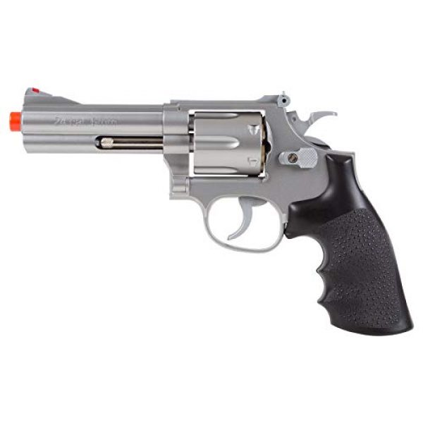 UHC Airsoft Pistol 4 TSD Sports UA933S 4 Inch Spring Powered Airsoft Revolver (Silver)