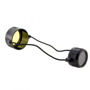 Trijicon Rifle Scope 1 Trijicon TR132 Riflescope Lens Caps, 1-4x24mm/1-6x24mm AccuPoint Models & 1-4x24mm AccuPower Models, Matte Black