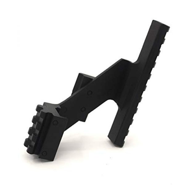 ELAN MILRE Scope Mount 5 ELAN MILRE Metal Picatinny Top Tactical Weaver & Bottom Rail Scope Mount Fits Glock Front Red Dot Laser Sight