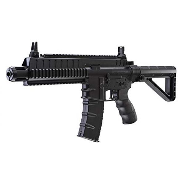 Umarex Air Rifle 2 Umarex Steel-Strike Automatic .177 Caliber BB Gun Air Rifle, Steel-Strike Air Rifle, Black (2252120)
