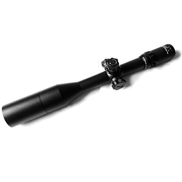 Ade Advanced Optics Rifle Scope 5 Ade Advanced Optics 6-25x56 35mm Long Range Rifle Scope Mil-dot Bar Side Focus