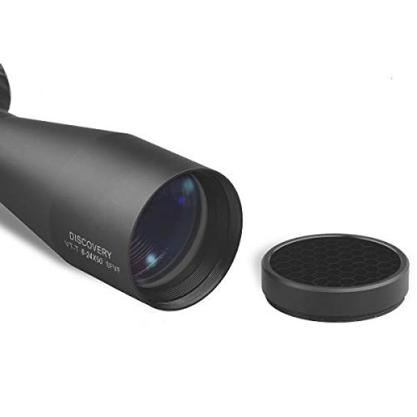 ApexHorizon Rifle Scope 3 ApexHorizon VT-T 6-24X50 SFVF Rifle Scope,Sniper Hunting Optics Crosshair Gun Scopes with Phone Adapter