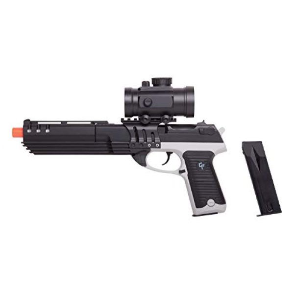 Game Face Airsoft Pistol 4 GameFace GFM39PG Ghost Mayhem Spring-Powered Single-Shot Airsoft Pistol