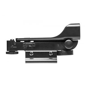 Ultimate Arms Gear Rifle Sight 1 Ultimate Arms Gear Polymer Reticle Red Dot Open Tubeless Reflex Scope Sight Weaver-Picatinny & Dovetail Mount Adapter Rail, Black for Remington 572 .22 Caliber