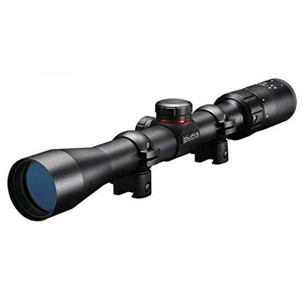 Simmons Rifle Scope 1 Simmons 3-9x32mm .22 Waterproof Fogproof Matte Black Riflescope (511039)