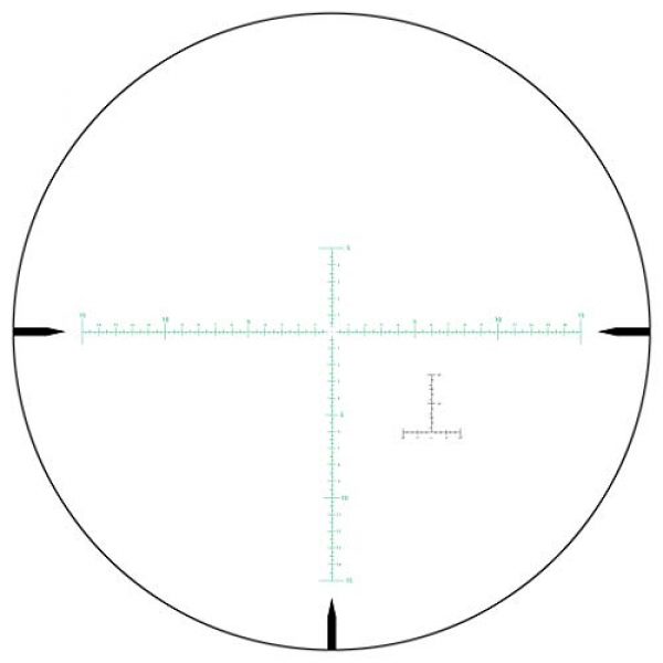 Hi-Lux Optics Rifle Scope 7 Hi-Lux Optics TP730X50MOA Top Angle 7-30 x 50 30mm Tube Rifle Scope with Green Illuminated MOA Reticle, Black