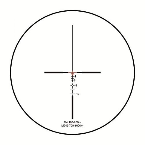 DONGYUCHUN Rifle Scope 2 DONGYUCHUN Metal Sight 4 32, 4 Times The Scope, with a Cross Scope with Excellent Brightness and Color Chasing Rifle Scope,A