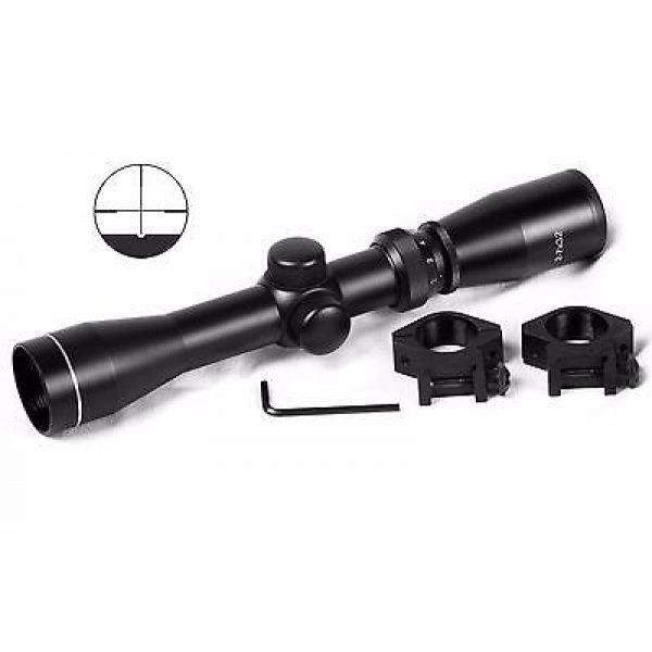 360 Tactical Rifle Scope 2 360 TACTICAL 2-7x32 Long Eye Relief Rifle Scope Fog and Water Resistant