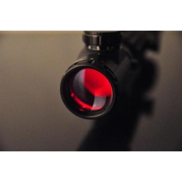 AUKMONT Rifle Scope 5 AUKMONT Telescopic Sight 4-16x50EG Green/Red Hunting Rifle Scope LLL(Low Light Level) Night Work