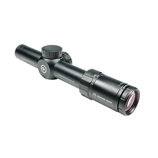 Crimson Trace Rifle Scope 3 Crimson Trace CSA-3108 1-8x28mm 3 Series Short-Range Sport Riflescope with FFP, MOA Reticle and Zero Reset for Shooting, Competition and Range