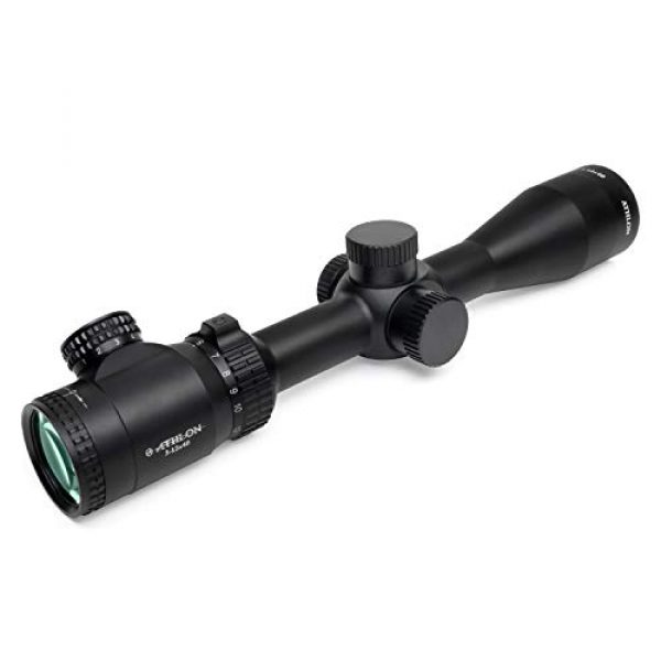 Wearable4U Rifle Scope 3 Athlon Optics Talos 3-12x40, Capped, Side Focus, 1 inch, SFP Riflescope with Included Wearable4U Lens Cleaning Pen and Lens Cleaning Cloth Bundle
