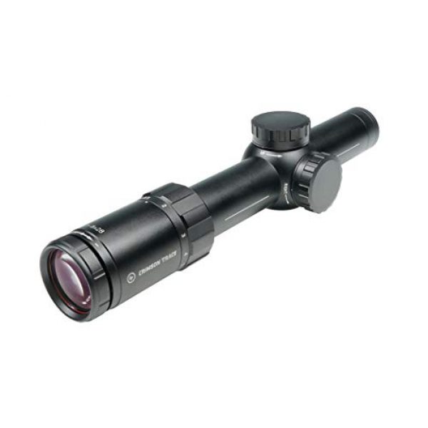 Crimson Trace Rifle Scope 2 Crimson Trace CSA-3108 1-8x28mm 3 Series Short-Range Sport Riflescope with FFP, MOA Reticle and Zero Reset for Shooting, Competition and Range
