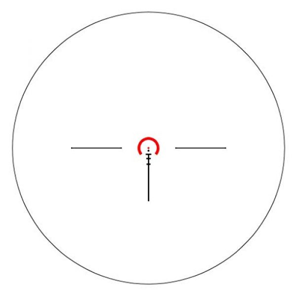 Vector Optics Rifle Scope 4 Vector Optics Aston 1-6x24mm, 1/2 MOA, Red Illuminated,30mm Tube Second Focal Plane (SFP) Rifle Scope
