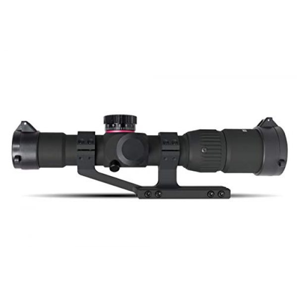 Monstrum Rifle Scope 2 Monstrum G2 1-4x24 First Focal Plane FFP Rifle Scope | ZR305 H-Series Offset Scope Mount | Bundle