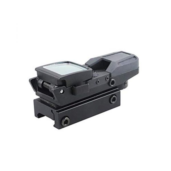 DJym Rifle Scope 2 DJym Folding Red Dot Sight, 22mm Rail