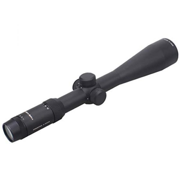 Vector Optics Rifle Scope 5 Vector Optics 3-15x50mm Second Focal Plane (SFP) 1/4 MOA Hunting Riflescope with Illuminated Dot Reticle, 30mm Mount Rings