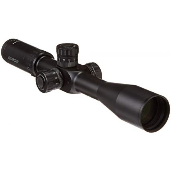 LUCID Rifle Scope 3 LUCID Optics MLX Rifle Scope, 4.5-18X44, 30mm, MLX Etched Glass Reticle, Black Finish L-MLX-451844