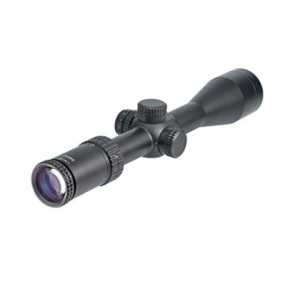 COBRA FANGS Rifle Scope 1 COBRA FANGS 6-24X50mm FFP Rifle Scope for Outdoor Hunting, FFP Tactical AO Optics RifleScope Red/Green Illuminated 1/4 MOA Mil-dot Crosshair Scope with Covers&Free Mounts