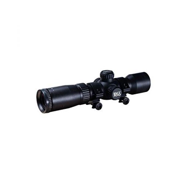 Excalibur Rifle Scope 1 Excalibur TACT 100 Scope 1.5-5x32mm - 100yd Illum Reticle, Black, 73595