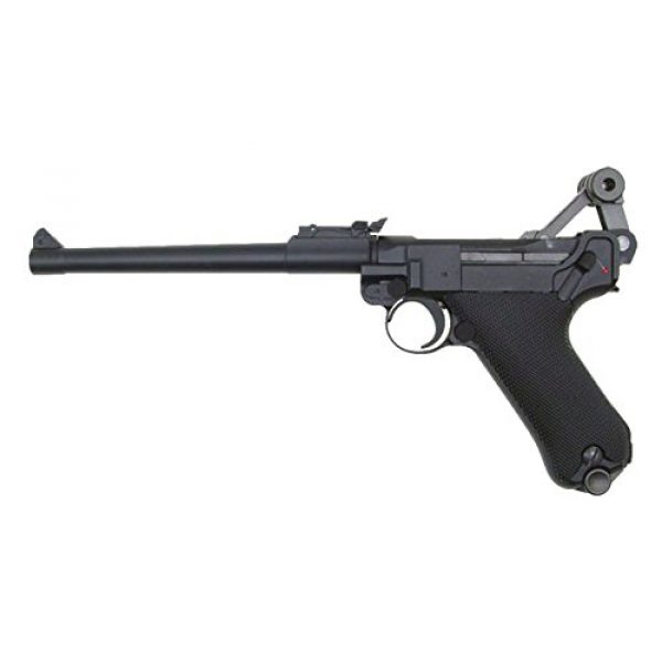 WE Airsoft Pistol 2 gbb-408l - WE full metal semi auto gas blowback pistol with free target trip tent and safety shooting glasses(Airsoft Gun)
