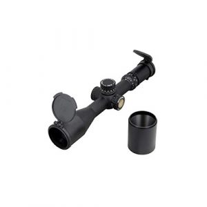 NightForce Rifle Scope 1 Nightforce Optics 5-25x56 ATACR F1 Series Riflescope, Matte Black with DigIllum Illuminated FFP TReMoR3 Reticle, 34mm Tube Diameter, .1 Mil-Radian, Side Parallax Focus