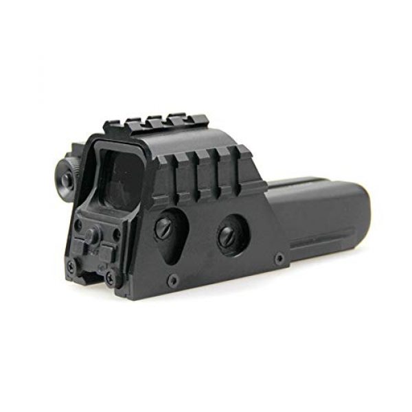 DJym Rifle Scope 6 DJym HD Close Range Fast Sight, Red Dot Sight 137x50x61mm with Rail is a Gift for Hunters