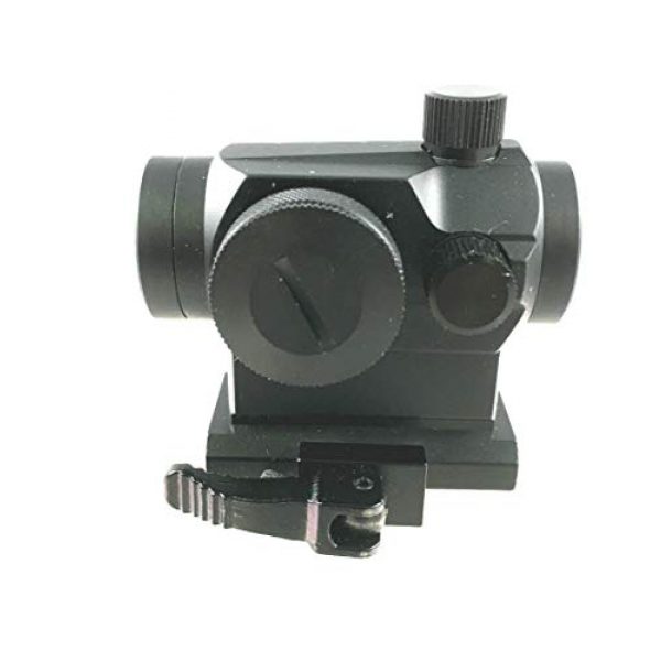 DB TAC INC Rifle Scope 6 DB TAC Quick Release Micro Red Dot Sight with an Extra Low Profile Base