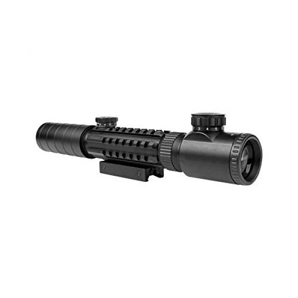 Binow Rifle Scope 5 Binow 3-9X32E Rifle Scope with Red Green Illuminated BDC Reticle
