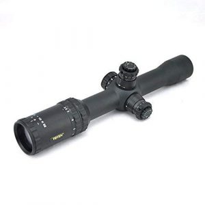 TOTEN Rifle Scope 1 TOTEN Rifle Scope 2.5-10x32DL with Picatinny Mounting Rings Gun Scope Hunting Scope for Viewing