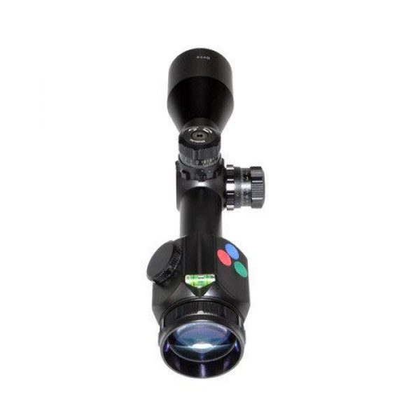 DB TAC INC Rifle Scope 6 DB TAC INC Presma EX Professional Series 4X40 Precision Scope, Red,Green,Blue Color RXR Reticle