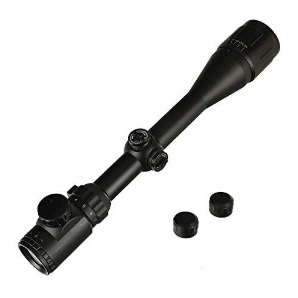 ohhunt Rifle Scope 3 ohhunt 4-16X40 AOEG Hunting Rifle Scope Mil dot Red Green Illuminated 25.4mm Mounts
