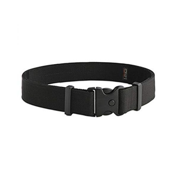 Uncle Mike's Tactical Belt 1 Uncle Mike's Kodra Nylon Web Deluxe Duty Belt (Large, Black)