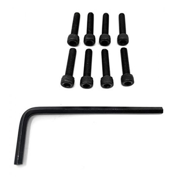 DNZ Rifle Scope 3 DNZ Freedom Reaper Forward Picantinny Rail (Black, 1 inch)