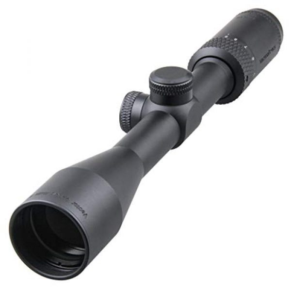 Vector Optics Rifle Scope 1 Vector Optics Matiz 3-9x40 Second Focal Plane (SFP) Tactical Riflescope, 25.4mm Tube, 1/4 MOA Per Click Adjustment, Edge-to-Edge Image, Free Mount Rings, Lens Caps