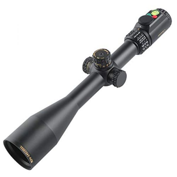 Sniper Rifle Scope 1 Sniper WKP 6-24x50mm SIDE FOCUS Scope Illuminated Mil-Dot Reticle