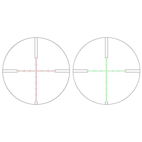 Cannocchiale Vector Optics Sentinel 10-40x50 Con Reticolo Illuminato Rosso/Verde E Turret Lock - SFP, Tubo 30mm, Regolazione 1/8 MOA