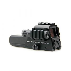 DJym Rifle Scope 1 DJym HD Close Range Fast Sight, Red Dot Sight 137x50x61mm with Rail is a Gift for Hunters