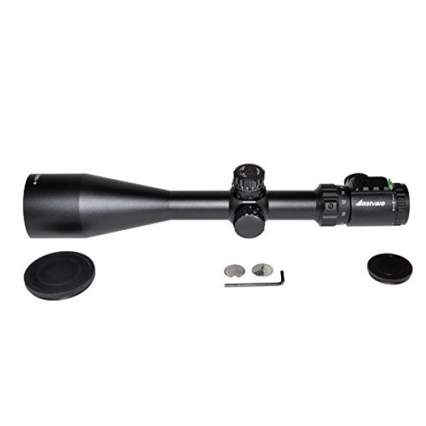 Eastvale Rifle Scope 1 Eastvale 4-16x56SPA Hunting Rifle Scope with Fully-Coated Wire Mil-Dot Red, Green and Blue Illuminated Reticle