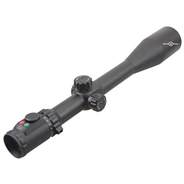 Vector Optics Rifle Scope 1 Vector Optics Minotaur 12-60x60mm, 35mm Tube, Red & Green Illuminated Reticle, 1/8 MOA Second Focal Plane (SFP) Riflescope