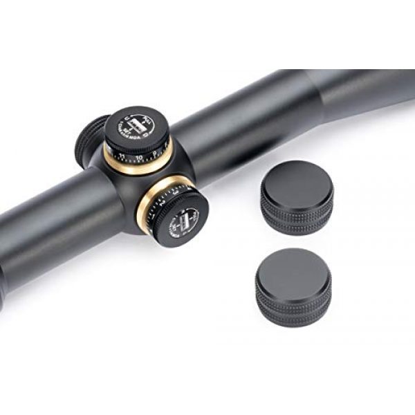 Vanguard Rifle Scope 5 VANGUARD Endeavor RS IV 4-16x50mm Riflescope, Dispatch 600 Reticle, Illuminated