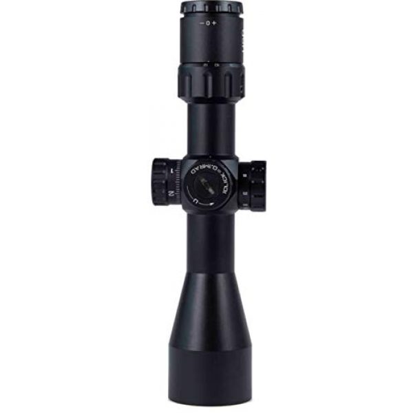U.S. Optics Rifle Scope 5 U.S. Optics 3-12x TS-12 Riflescope, Second Focal Plane, 30mm, Black, Small, TS-12 TS-12 SFP