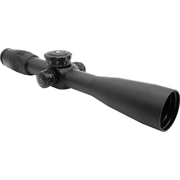 U.S. Optics Rifle Scope 1 U.S. Optics FDN-17X Riflescope, 3.2-17x50mm, 34mm Tube, FFP, JVCR Reticle, 1/10 MIL FDN 17X JVCR