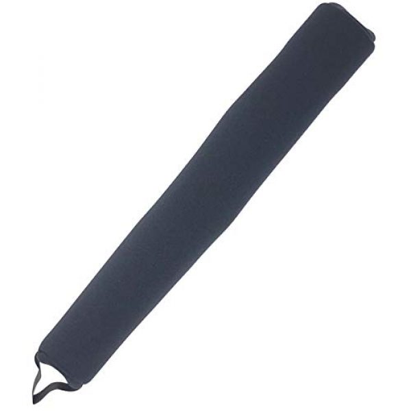 Scopecoat Rifle Scope 2 Scopecoat Neoprene Scope Cover 3mm Large 12.5 in x 42 mm (SCP10SC06BK)