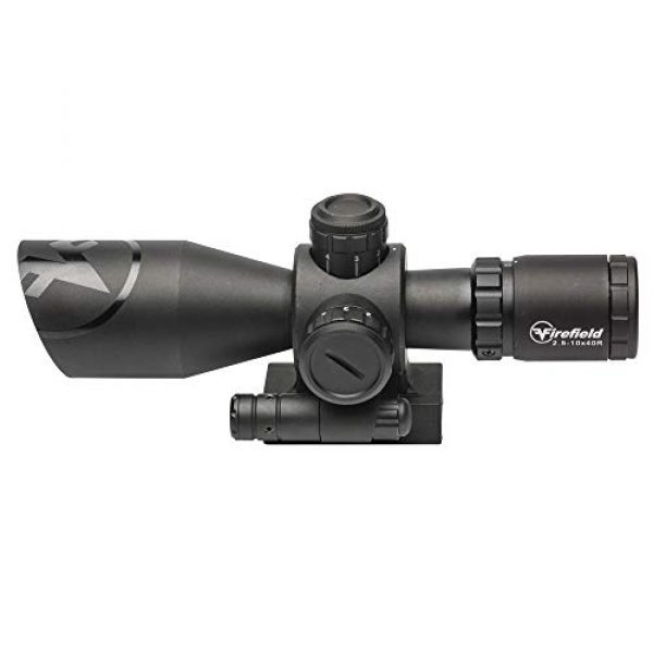 Firefield Rifle Scope 3 Firefield Barrage 2.5-10x40 Riflescope with Red Laser