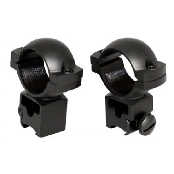 Aim Sports Rifle Scope 1 Aim Sports 1" Scope Rings 3/8" Dovetail-high